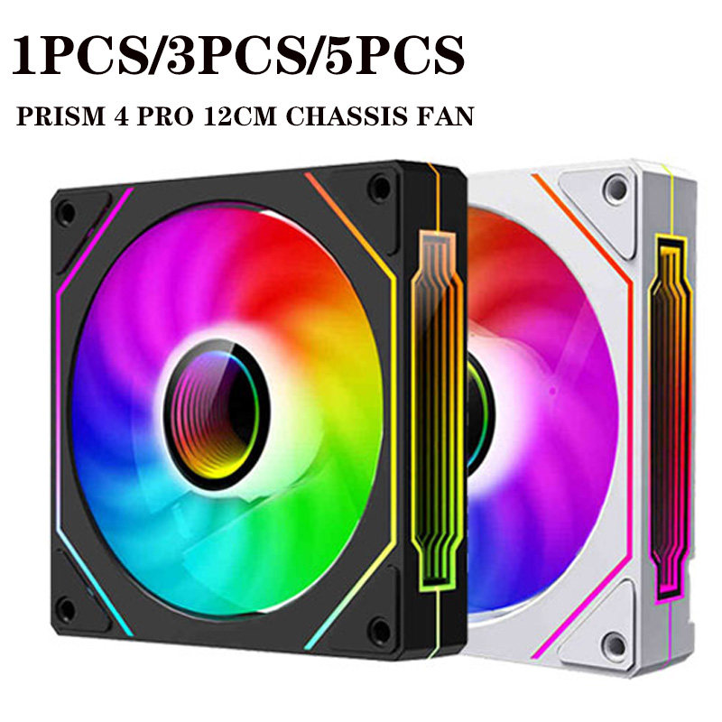 Argb Case Fan - PRISM 4 PRO 120mm PWM ARGBケースファン