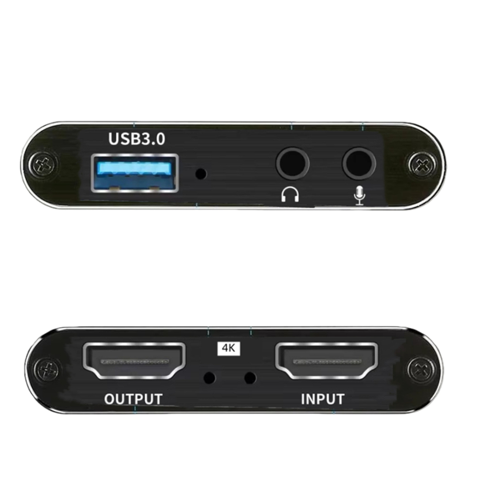 Sound Card Usb - Roreta 4K USB 3.0 ビデオキャプチャカード、HDMI対応HDTVレコーダー、ゲーム録画、PC、ゲームオーディオ＆マイク用