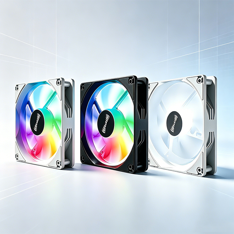 Argb Case Fan - 120mm PCケースファン 12V RGB サイクルミラーライトエフェクト デスクトップコンピューター放熱