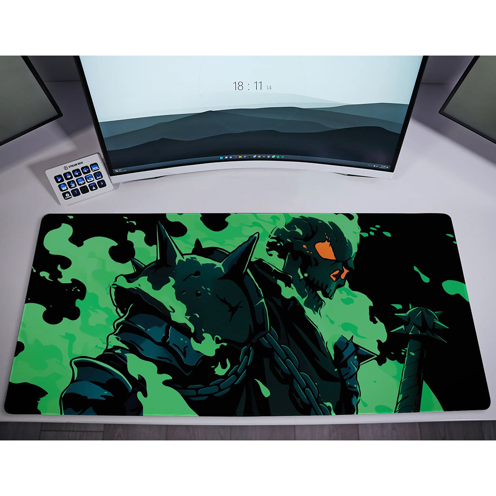 Anti-Ghosting Keyboard - ゴーストライダー マウスパッド 大型 ノートパソコン ゲーマー オフィス
