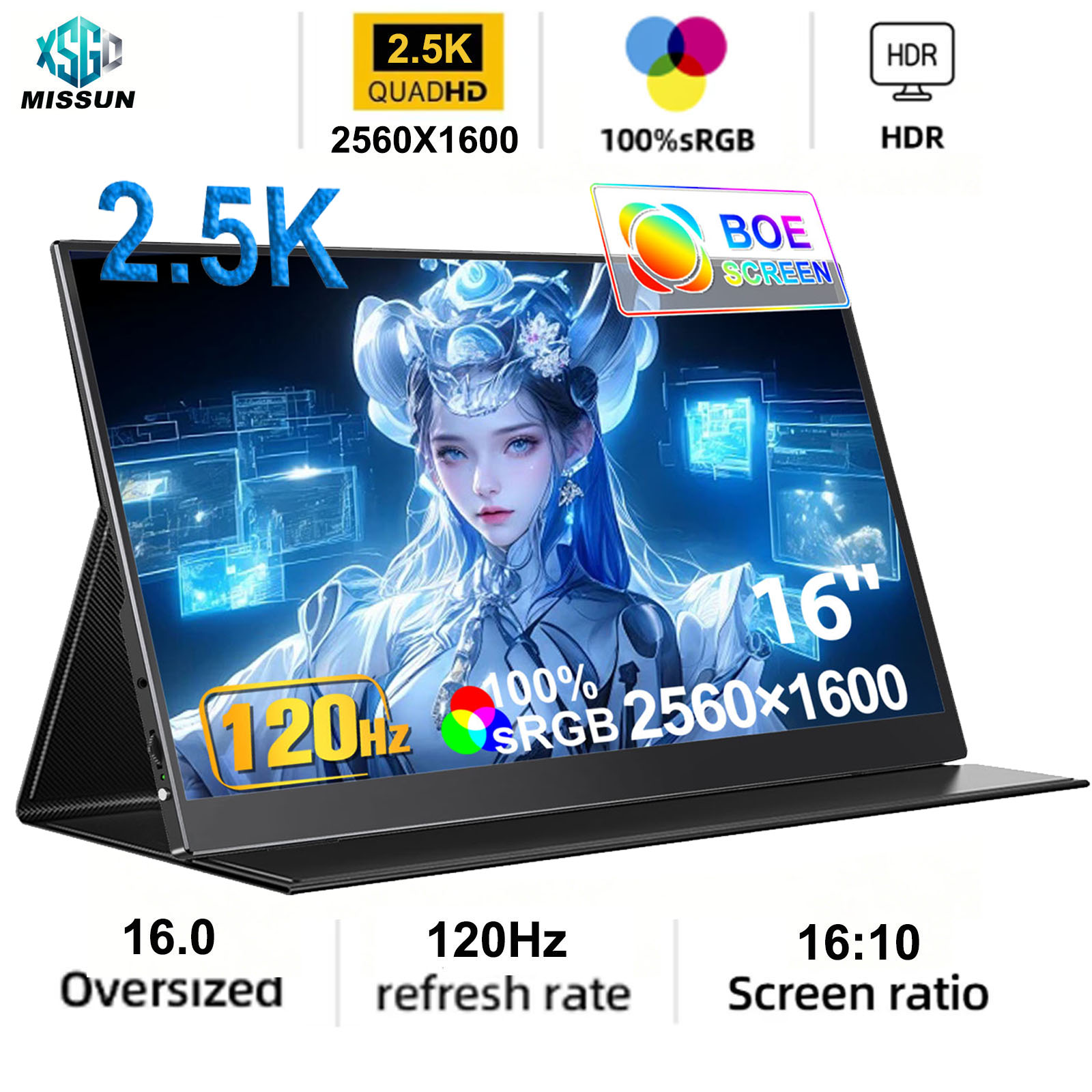 Pc Gaming Vs Ps5 - 14/15.6/16インチ ポータブル ノンタッチモニター 4K IPSパネル セカンドディスプレイ