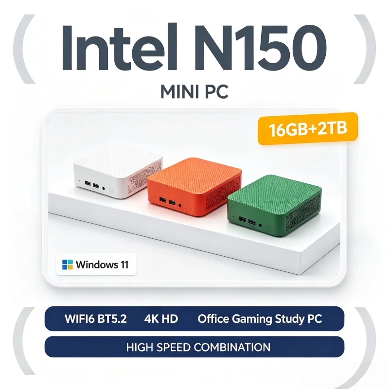 Pc Gaming Center - インテル N150 ミニデスクトップPC ゲーミングコンピューター Windows 11