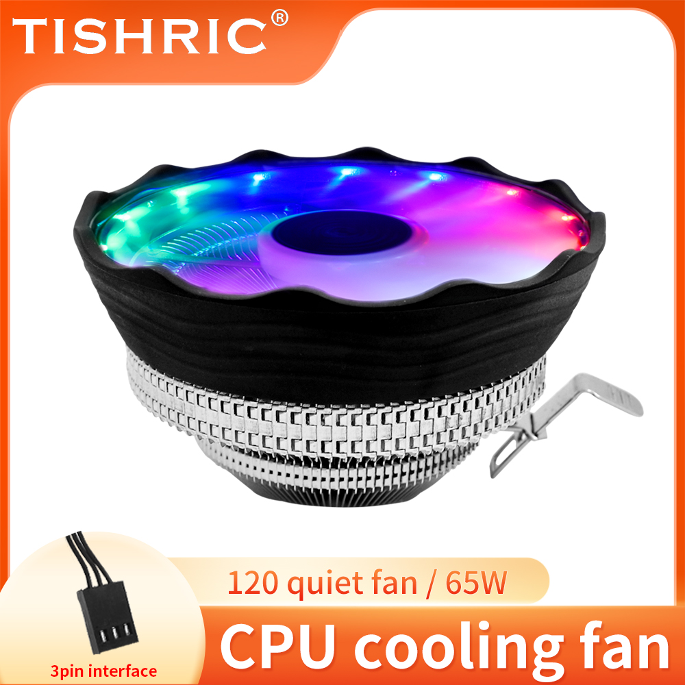 Argb Case Fan - TISHRIC CPUクーラーファン RGB PWM 3ピン コンピューターケースファン
