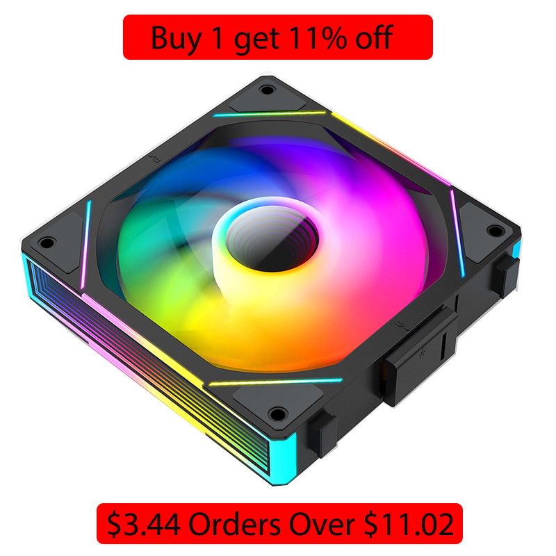 Argb Case Fan - TEUCER JM-1 ケースファン水冷 360 ミリメートルクーラーファン PC