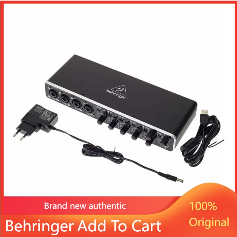 Sound Card Usb - 2026年製 ベリンガー UMC404HD サウンドカード 4入力/4出力 USB