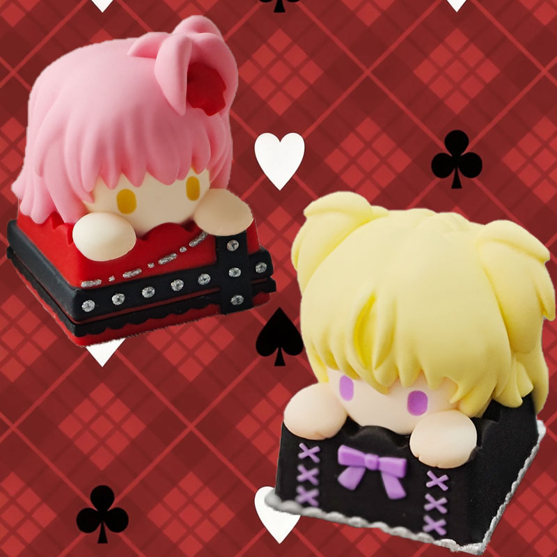 Custom Keycaps - アニメしゅごキャラ雛森あむ星菜うーたう樹脂職人キーキャップアニメカスタムメカニカルキーボードシングルescキーキャップ装飾ギフト