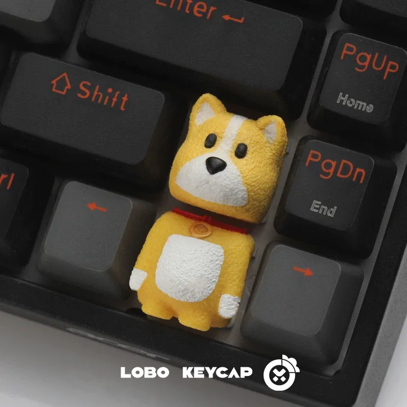 漫画のクマ動物パーティーシリーズ樹脂製ESCキーキャップ動物 - Custom Keycaps のレビューと価格