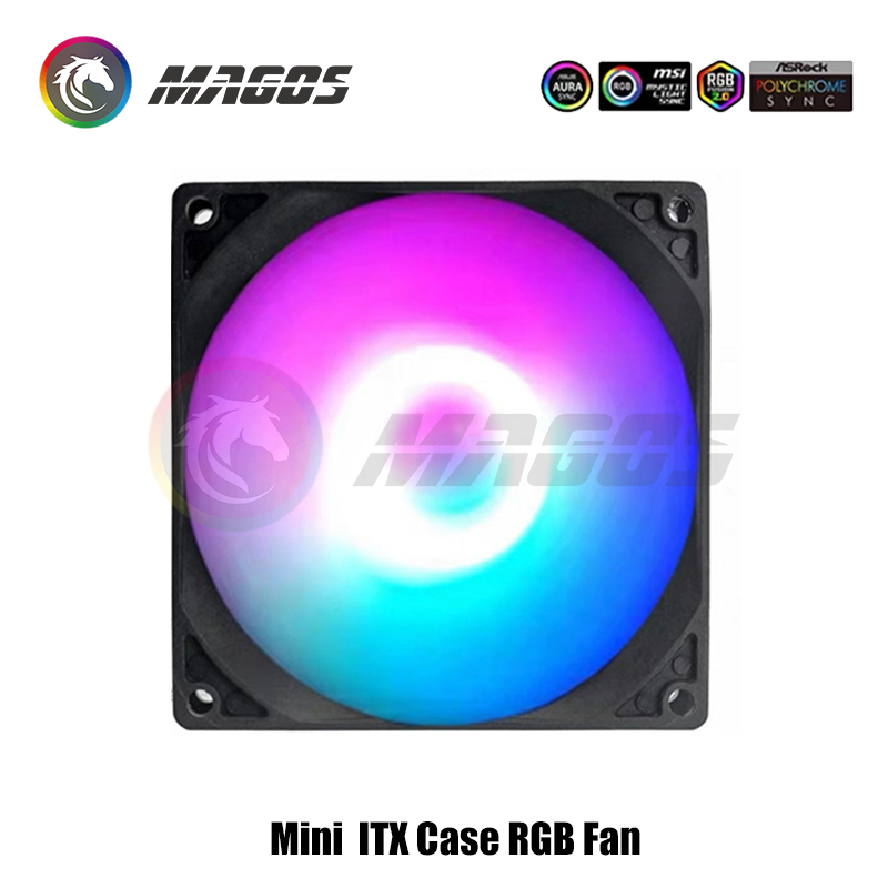 ミニ ITX ケース ARGB ファン 8 センチメートル  - Argb Case Fan のレビューと価格