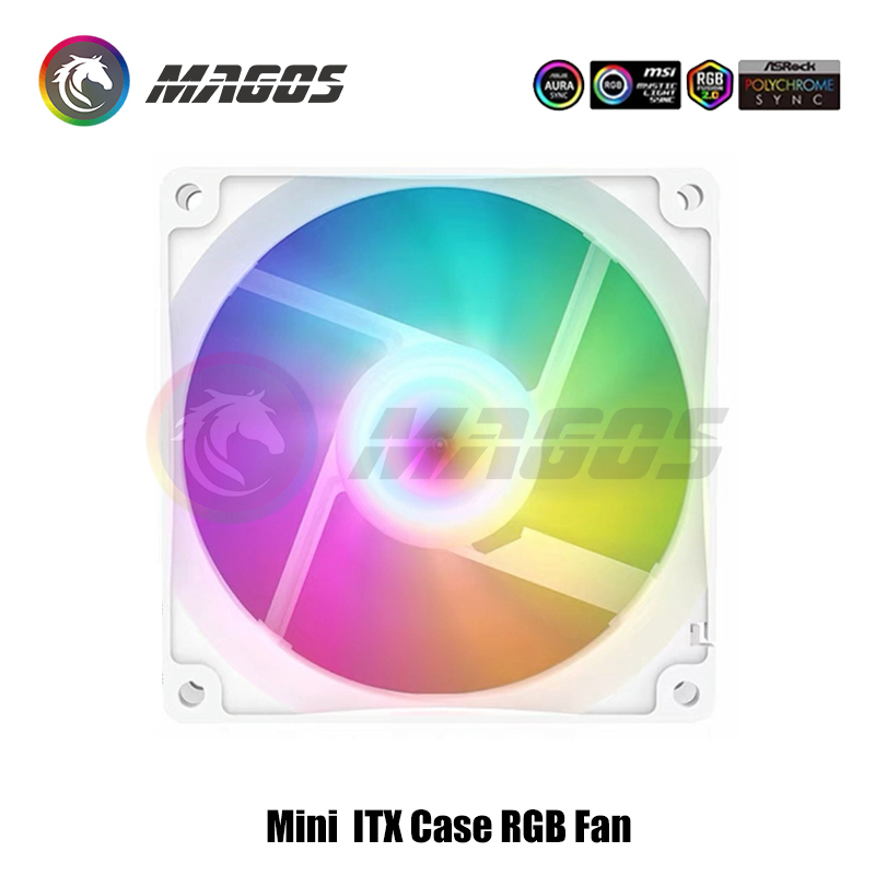 ミニ ITX ケース ARGB ファン 8 センチメートル  - Argb Case Fan のレビューと価格