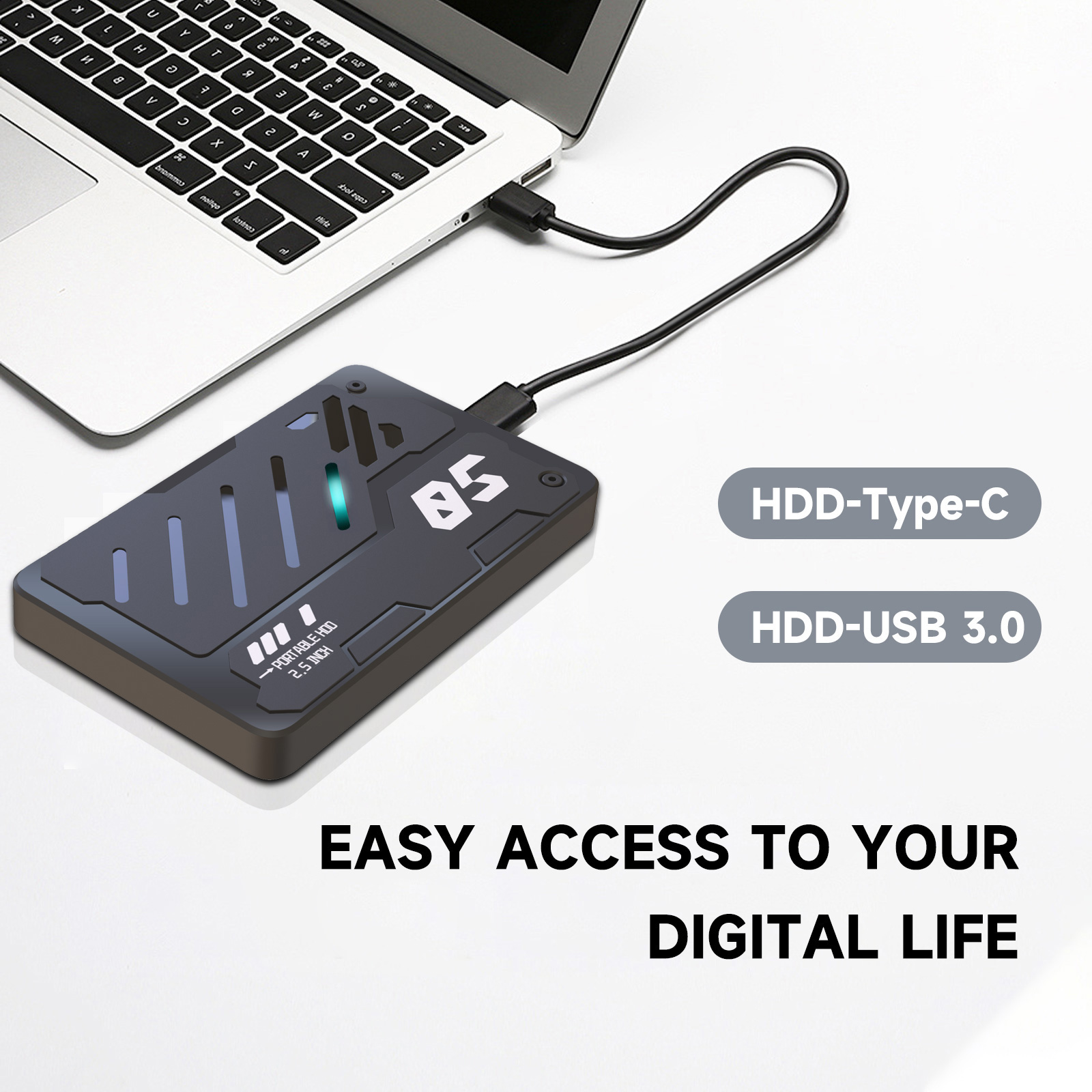 USB 3.0/Type-C HDD 外部拡張ストレージ 1 - Pc Gaming Vs Ps5 のレビューと価格