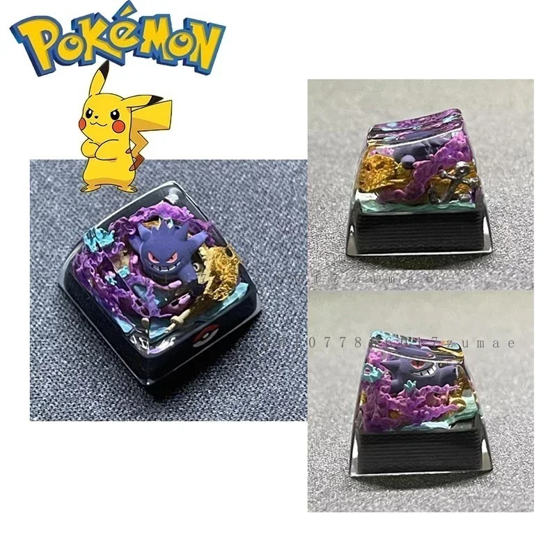 ポケモンアニメキーキャップ Gengar ピカチュウ Cle - Custom Keycaps のレビューと価格