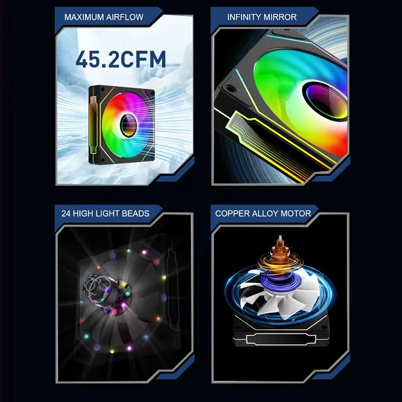 PRISM 4 PRO 120mm PWM ARGBケースフ - Argb Case Fan のレビューと価格