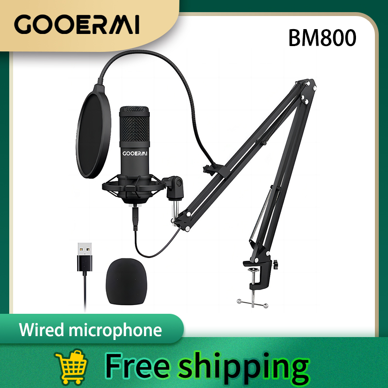GOOERMI BM800 プロフェッショナル USB コン - Pc Gaming Youtubers のレビューと価格