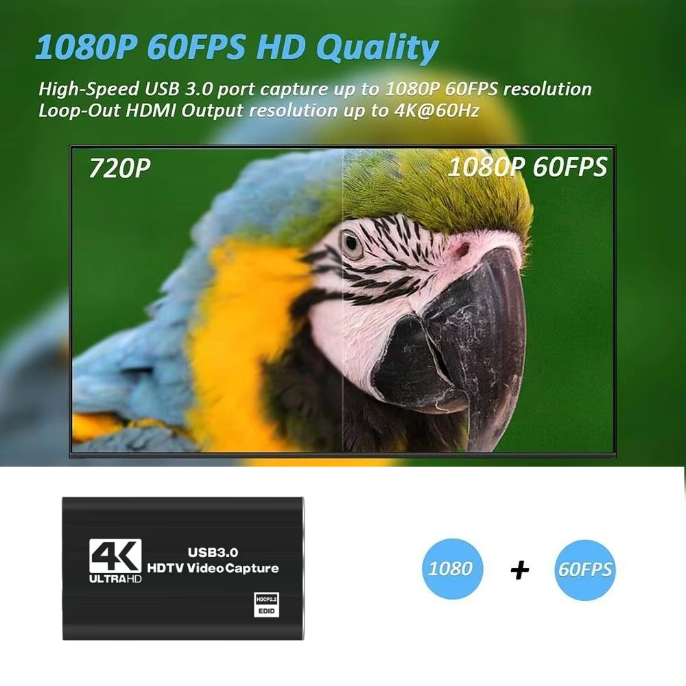 Roreta 4K USB 3.0 ビデオキャプチャカード、 - Sound Card Usb のレビューと価格