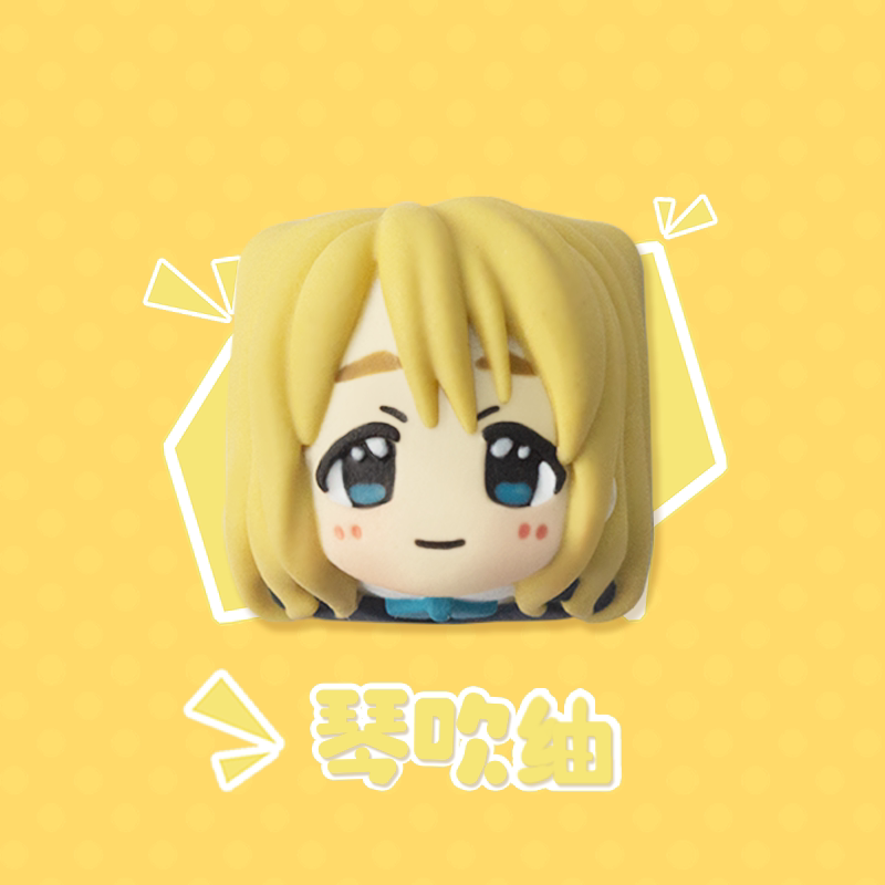 けいおん！ アニメ周辺機器 ヒラサワユイ＆アキヤマミオ パー - Custom Keycaps のレビューと価格