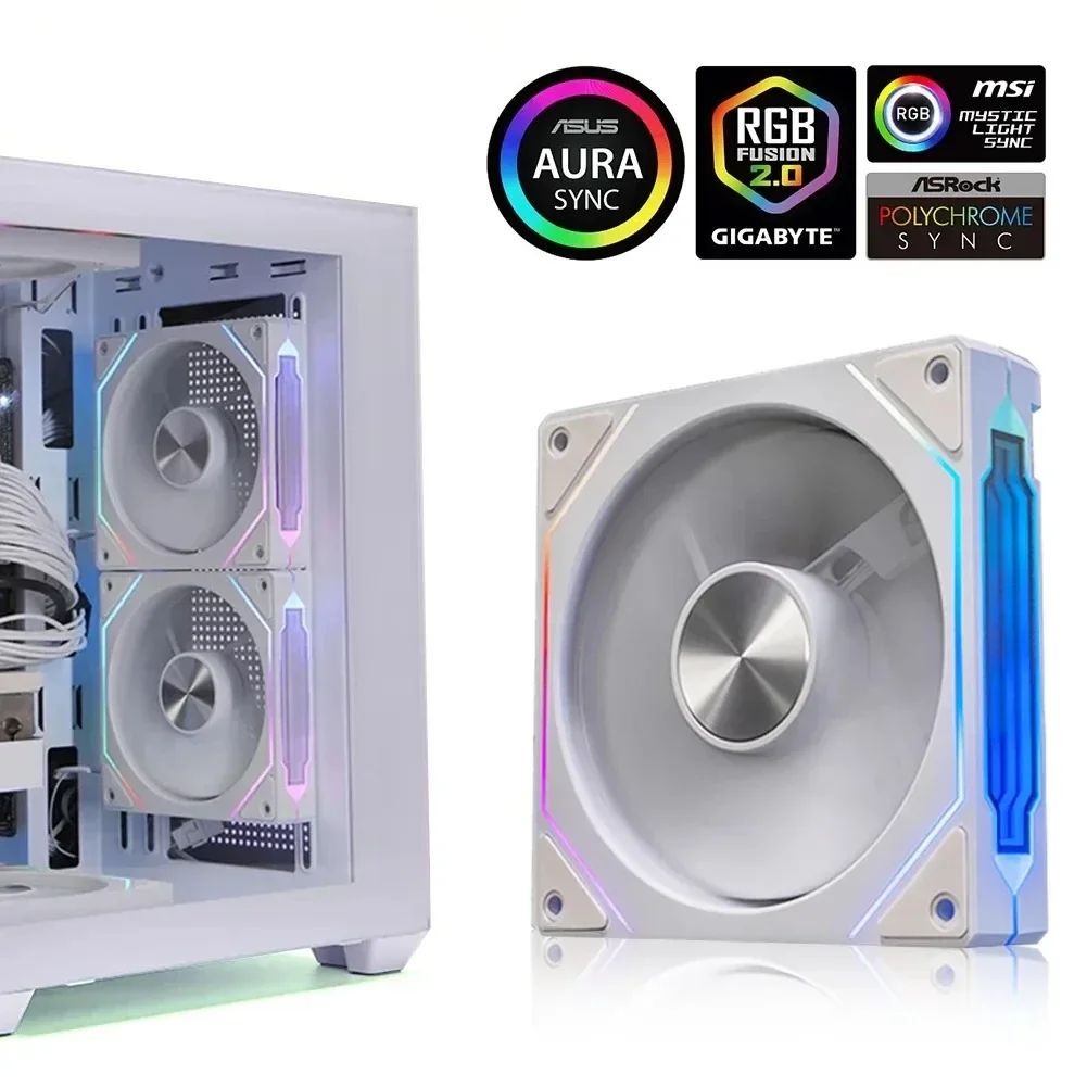 PRISM 4 RS 12cm ARGB 4ピン コンピュー - Argb Case Fan のレビューと価格