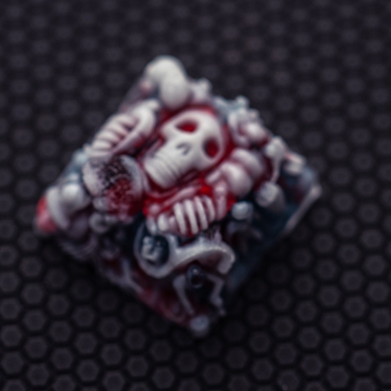 ゲームボーイカスタムスケルトンレジンキーキャップ（メカニカル - Custom Keycaps のレビューと価格