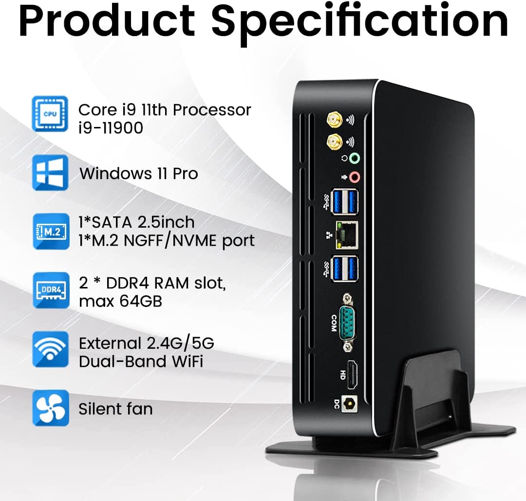 Partaker 第11世代インテルミニPC Windows - Pc Gaming Intel Core I5 のレビューと価格