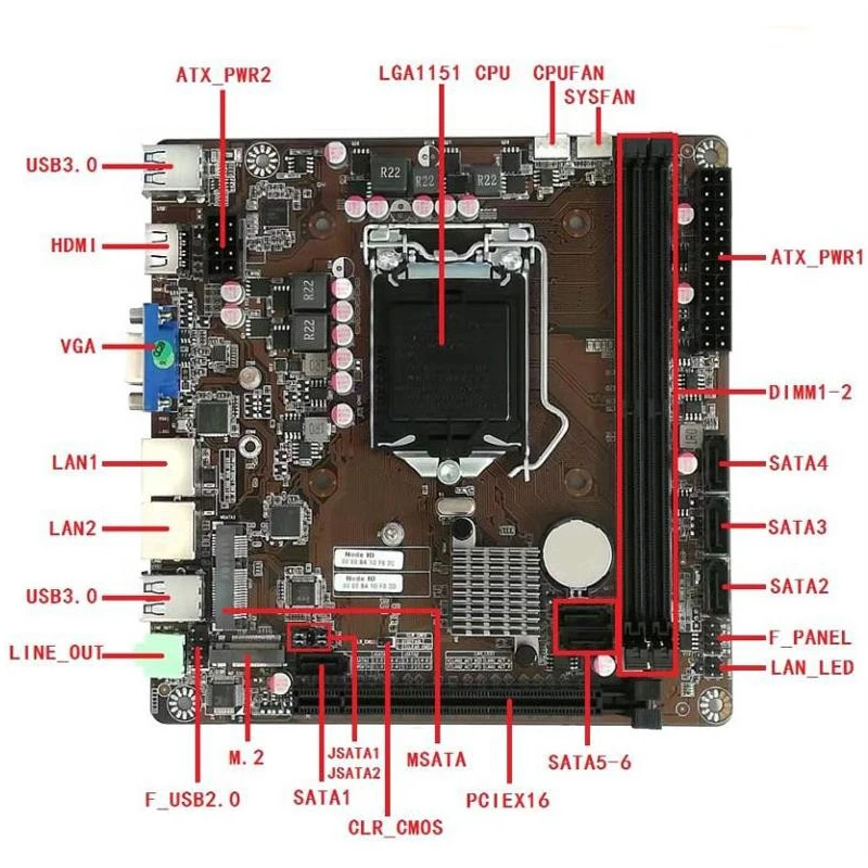 B365 Mini-ITX マザーボード LGA 1151  - Pc Gaming Intel Core I5 のレビューと価格