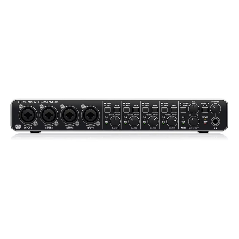 2026年製 ベリンガー UMC404HD サウンドカード  - Sound Card Usb のレビューと価格