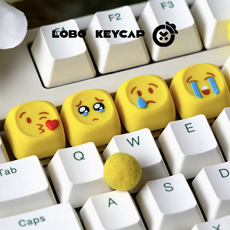 ロボキーキャップ、レジン製、職人による手作り、カスタムEsc - Custom Keycaps のレビューと価格