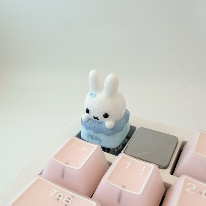 ミッフィーかわいいアニメ漫画ウサギキーキャップ女の子個性創造 - Custom Keycaps のレビューと価格