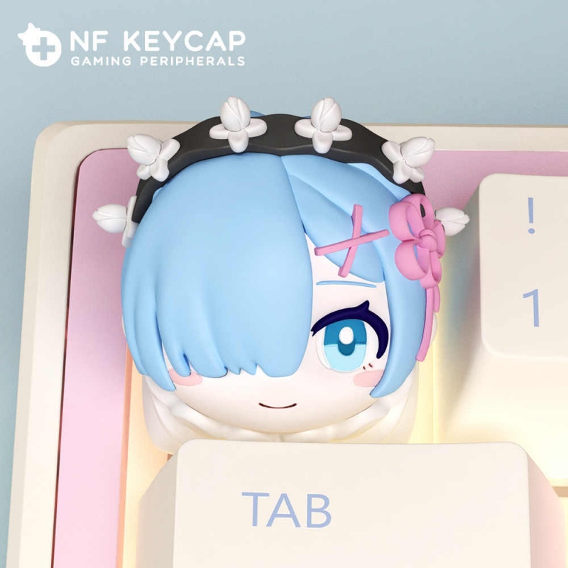 レムアニメ個性派クリエイティブアートカスタムキーキャップレム - Custom Keycaps のレビューと価格