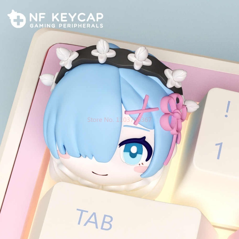 レムアニメ個性派クリエイティブアートカスタムキーキャップレム - Custom Keycaps のレビューと価格