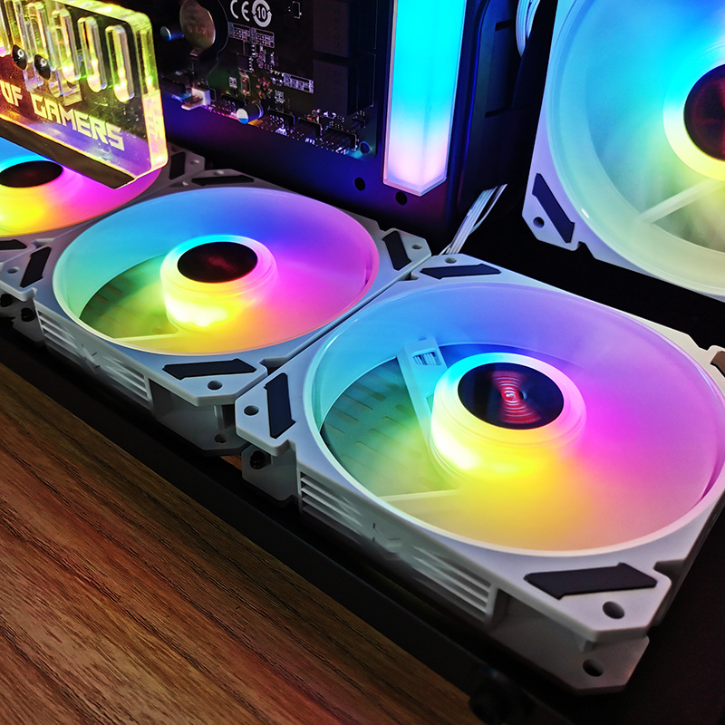 ARGB 120mmケースファン 5V 3PIN マザーボー - Argb Case Fan のレビューと価格