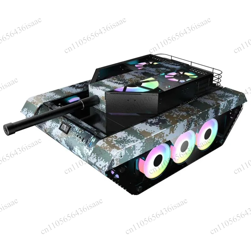 ゲーミングフルタワーE-ATX PCケース、強化ガラス温度計 - Pc Gaming Center のレビューと価格