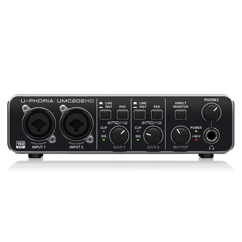 2026年 ベリンガー U-Phoria UMC202HD  - Sound Card Usb のレビューと価格